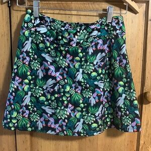 Floral Jungle A-Line Skirt